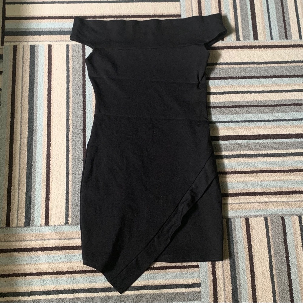 Tween Little Black Dress Off-the-Shoulder